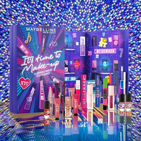 Calendrier de l’Avent Maybelline New York 2024